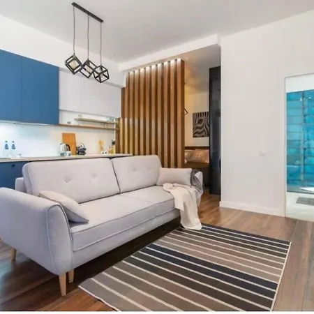 Daire Modern With Gym,terrace And Great Location Varşova