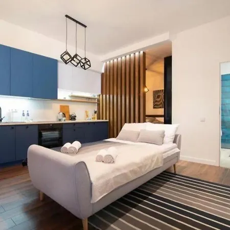 Daire Modern With Gym,terrace And Great Location Varşova
