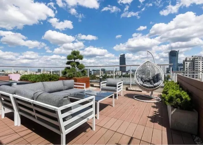 Lejlighed Modern With Gym,terrace And Great Location Warszawa